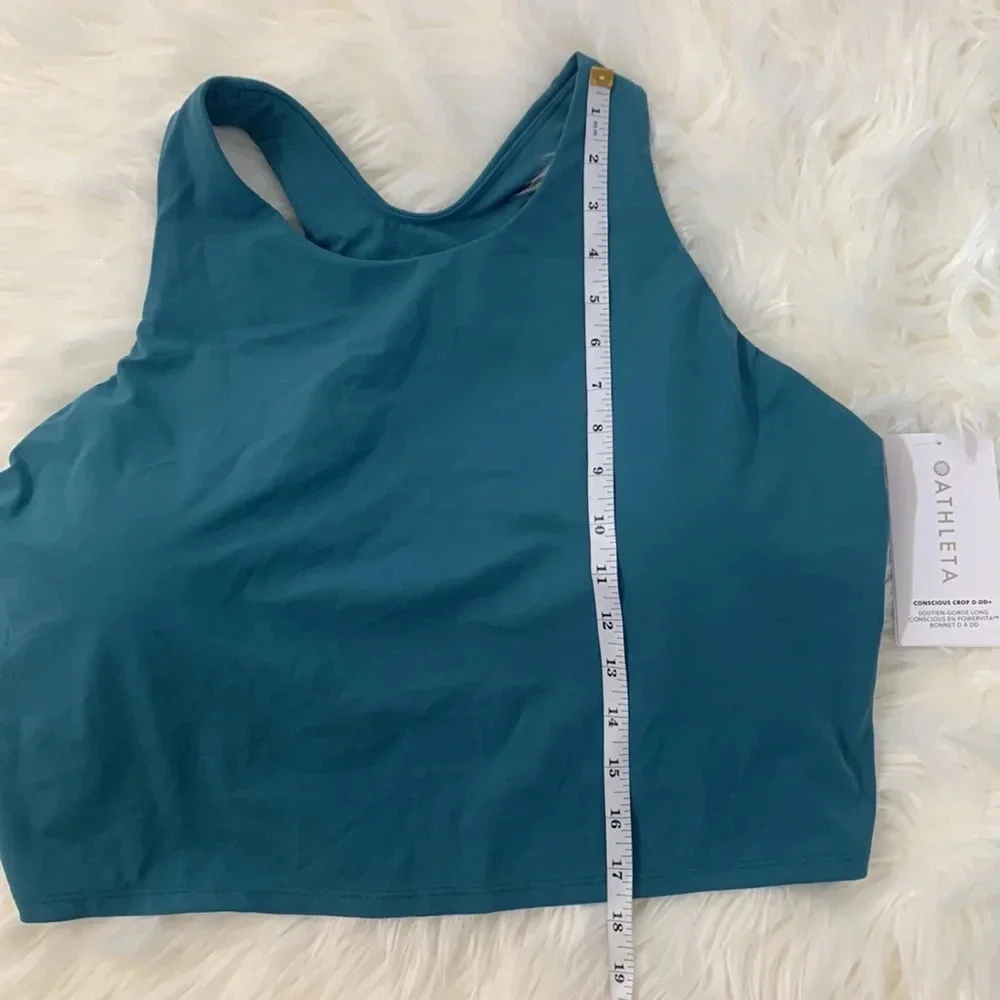 NWT Athleta Crop D-DD Soutien Gorge Long Conscious Bonnet 2X
